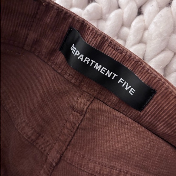 Brown Corduroy Straight Leg Jeans Women's - Picture 2 of 7